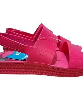 Reef Women’s Pink Slide Sandals